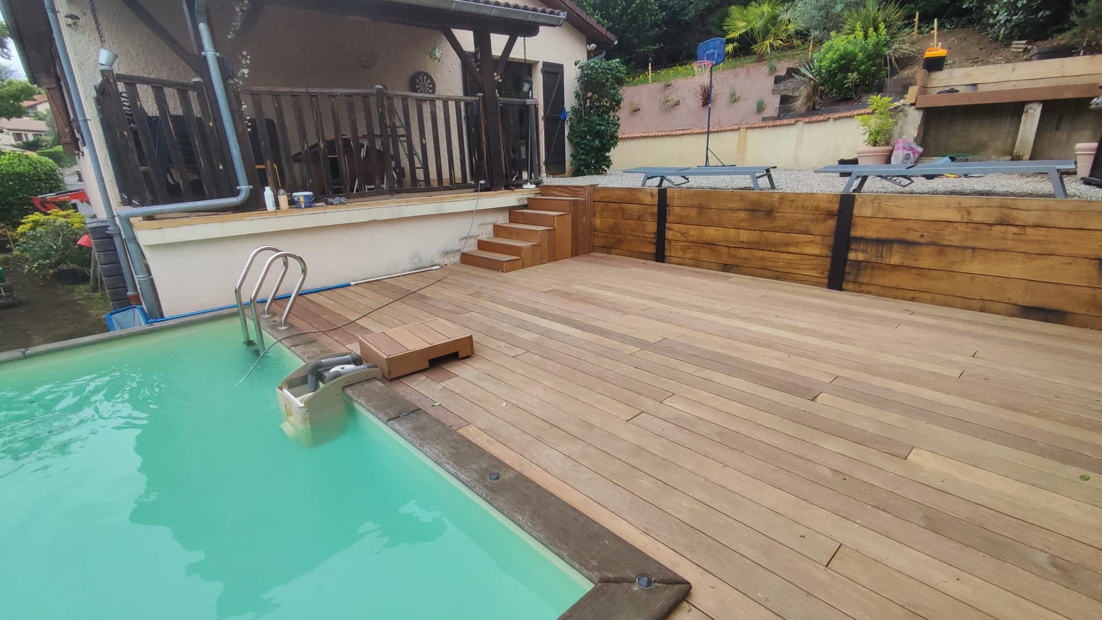 terrasse bois, ip, terrasse